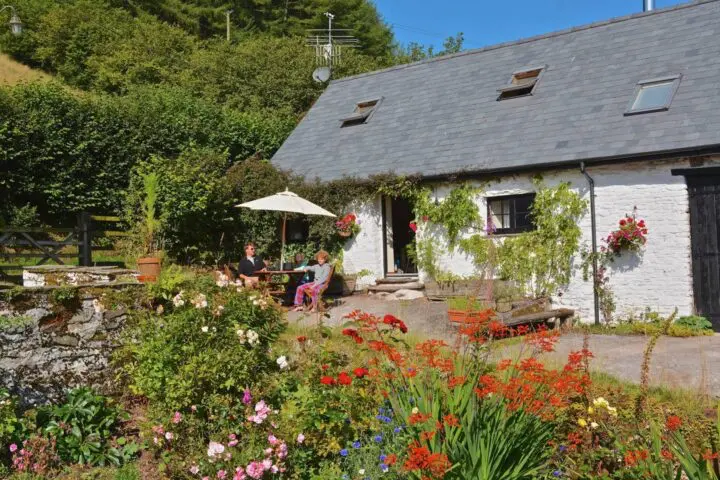stay in a converted barn in the Brecon Beacons near the Good Day Out mini donkeys